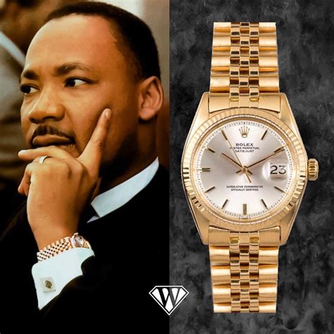 mlk rolex|martin luther king datejust.